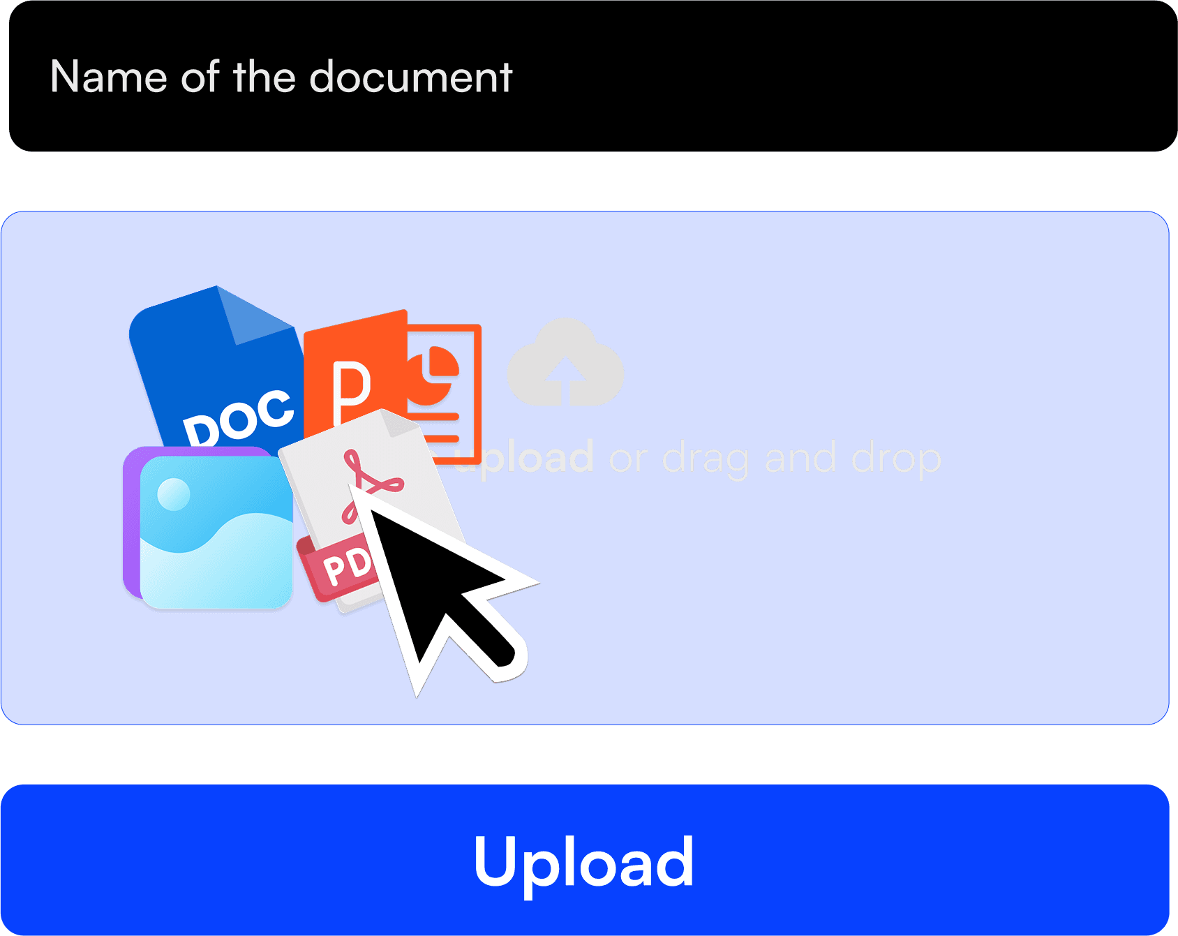Easily upload your certificate file (PDF, DOC, or image) to the Certifi platform.